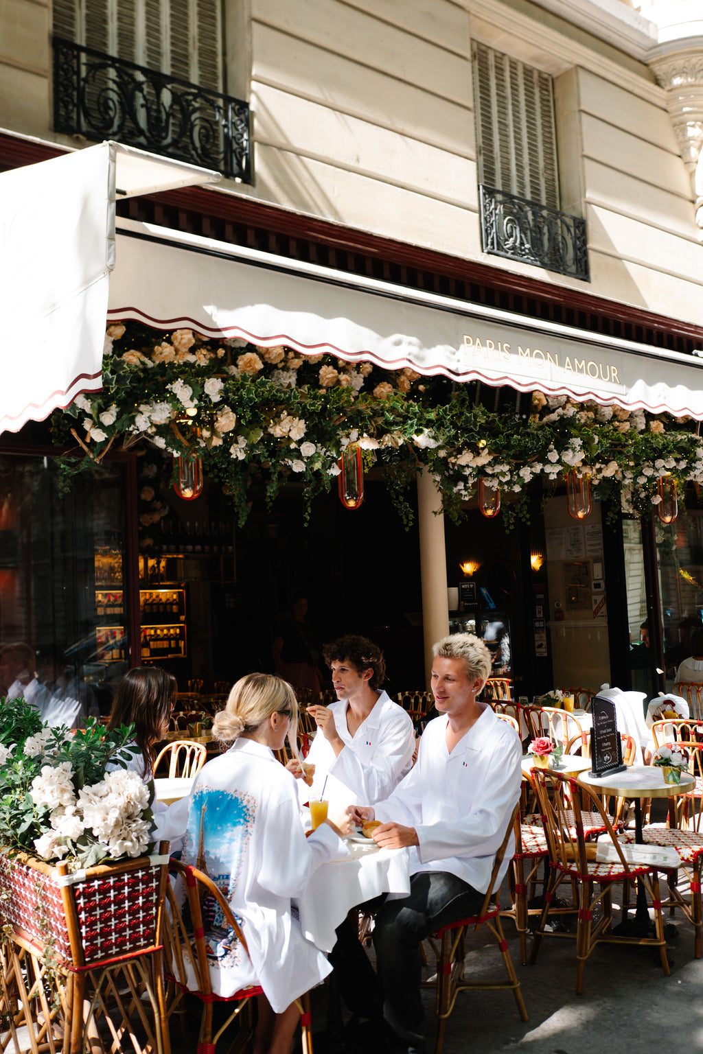 La chemise Nostalgie à Paris