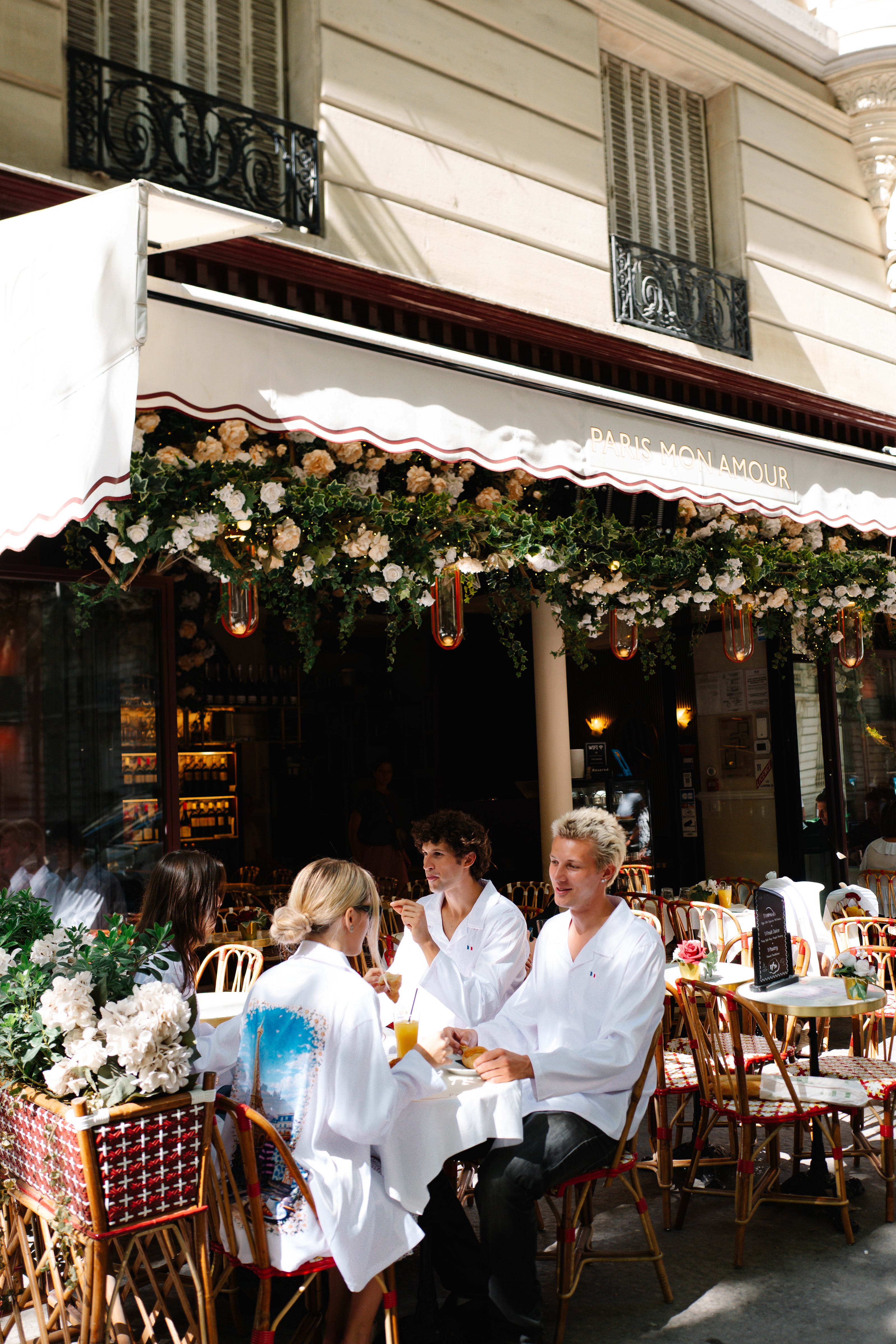 La chemise Nostalgie à Paris